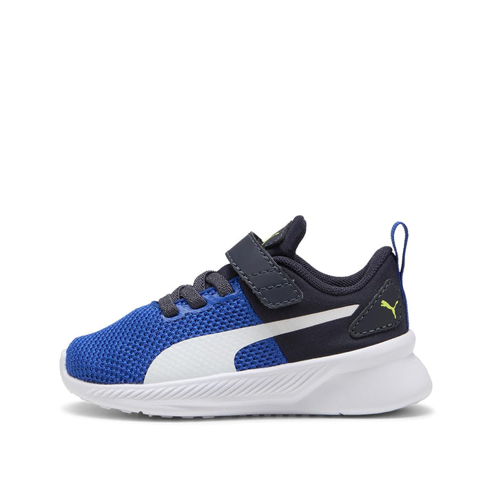 PUMA Herren Flyer Runner Engineer Knit Laufschuh 21 EU Vivid Blue New Navy White, 21 EU Vivid Blue N