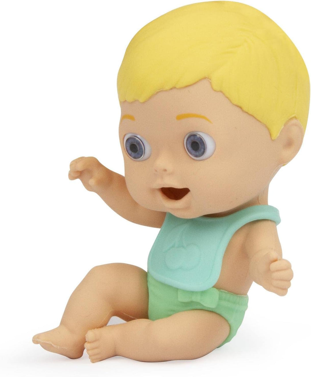 Cicciobello Amicci CC022100 Food Time Boys and Girls, Niedliche Baby Schnuller, Bunte Windel, Minifi