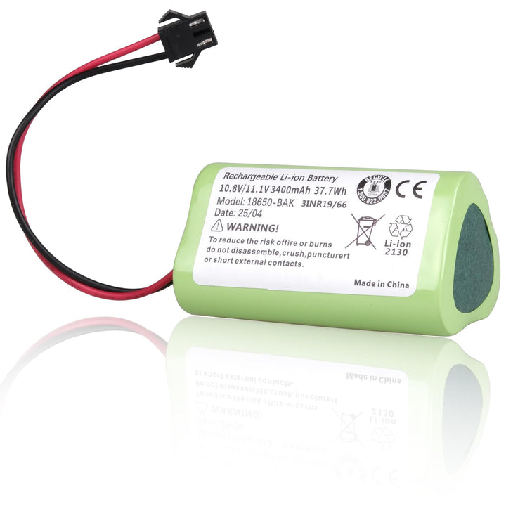 3400 mAh Akku Kompatibel mit Vactidy T6, T7, T8 Roboterstaubsauger, Kompatibel mit Vactidy LS001-02
