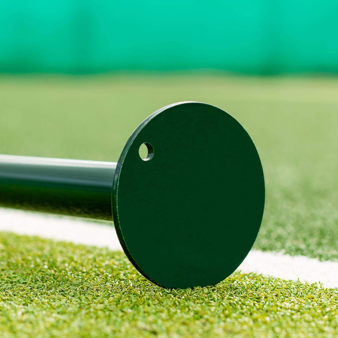 Vermont Tennisnetz Einzelne-Stöcke (Paar) – 1,07m Aluminium ITF-genehmigte Tennisnetzstöcke