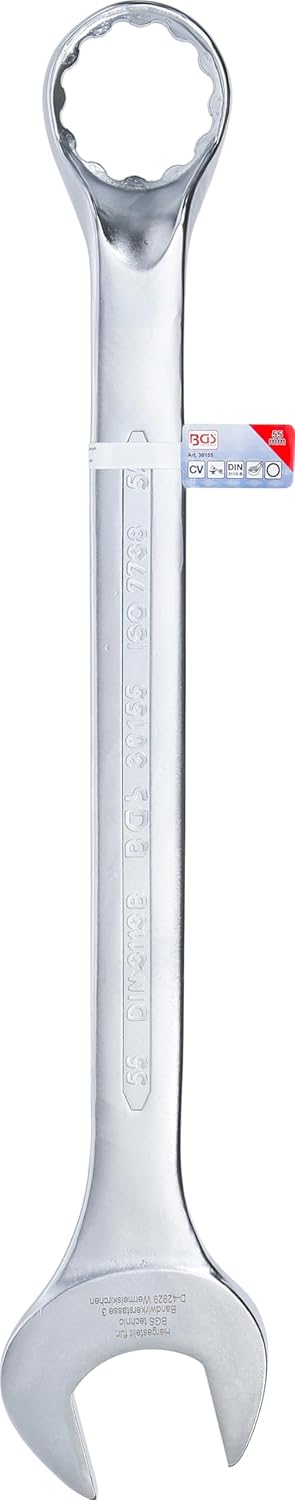 BGS 30155 | Maul-Ringschlüssel, gekröpft | SW 55 mm Schlüsselweite: 55 mm, Schlüsselweite: 55 mm