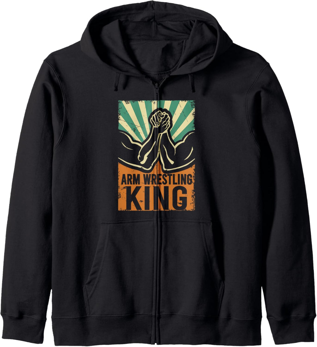 Arm Wrestling King | Cool Power Arm Wrestler League Kapuzenjacke