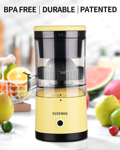 Zitronenpresse Elektrisch Organgenpresse Tragbare USB-Aufladung Juicer Entsafter für Orange, Zitrone