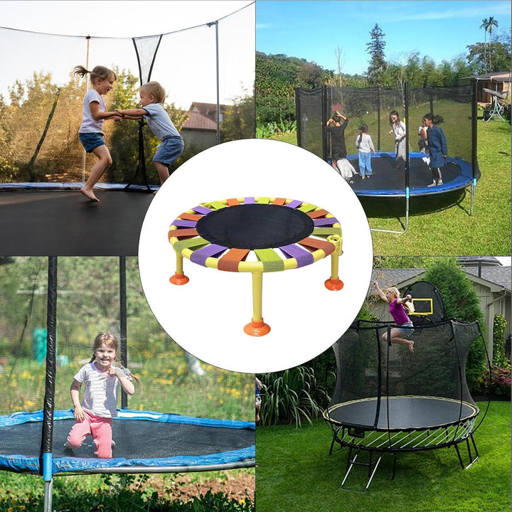 Faltbares Trampolin, Fitness-Trampolin | Übungs-Sprungbett Rundes Hüpfbett Für Kleinkinder, Rebounde