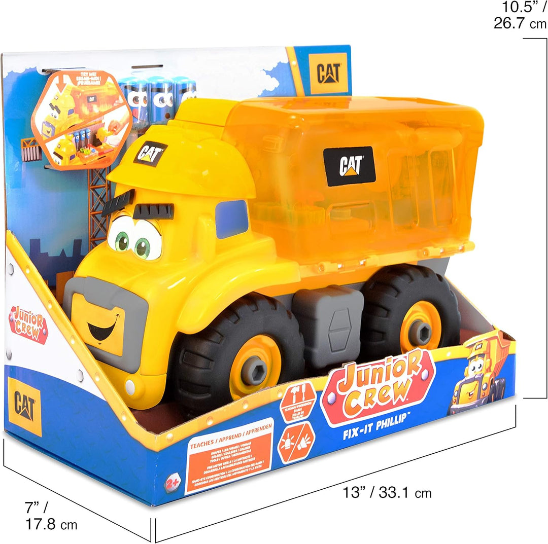Caterpillar FIX-IT PHILIP, 6 x 12.5 x 8.5 inches, Weiss