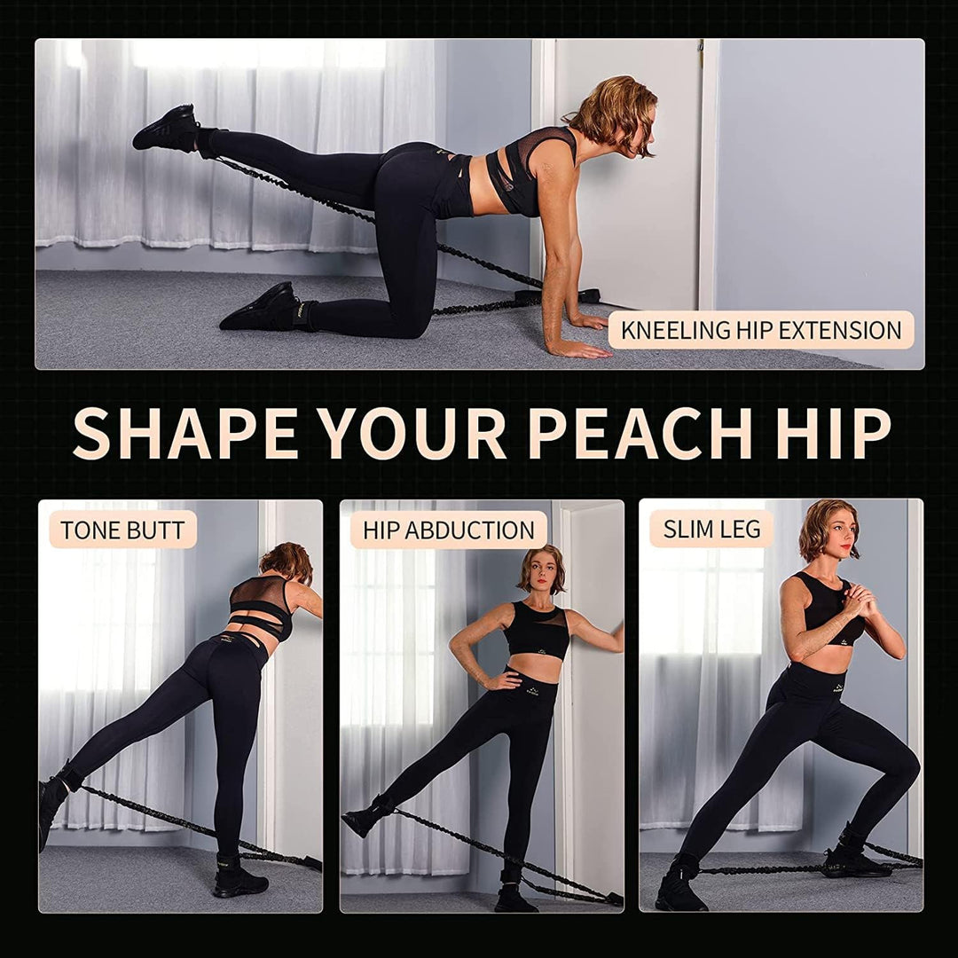 INNSTAR Gesäss Widerstandsbänder, Gesässmuskel Trainer Resistance Bands, Fitnessbänder Booty Band fü