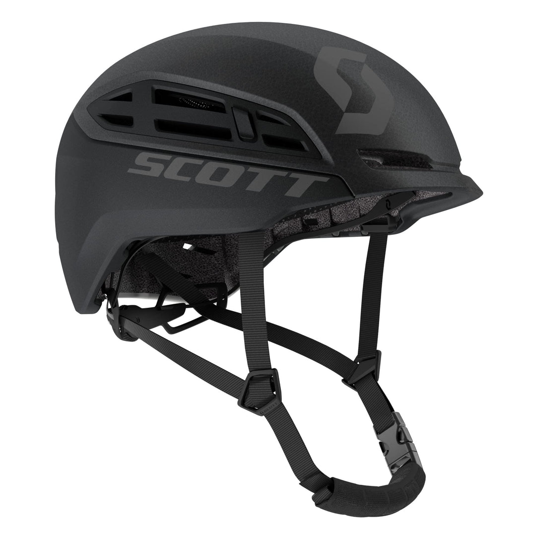 Scott Couloir Tour Helmet Schwarz - Leichter funktionaler Skitourenhelm, Grösse L - Farbe Raw Black