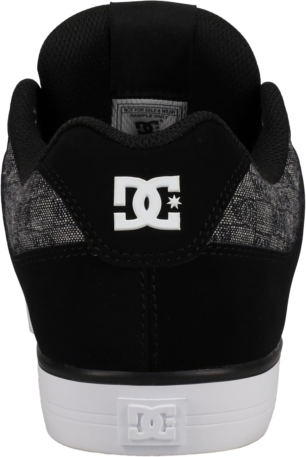 DC Shoes Herren PureSneaker 42 EU Black Monogram, 42 EU Black Monogram