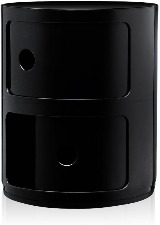 Kartell 496609 Container Componibili schwarz, 32 x 40 x 32 cm