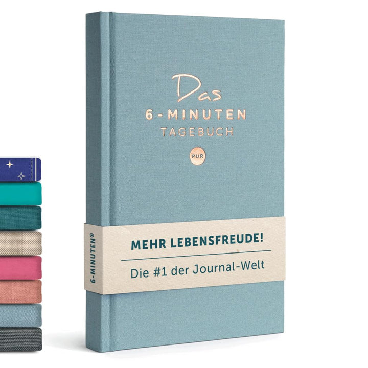 6-Minuten Tagebuch für Erwachsene (Das Original) - Dankbarkeitstagebuch, Wissenschaftlich Fundiertes