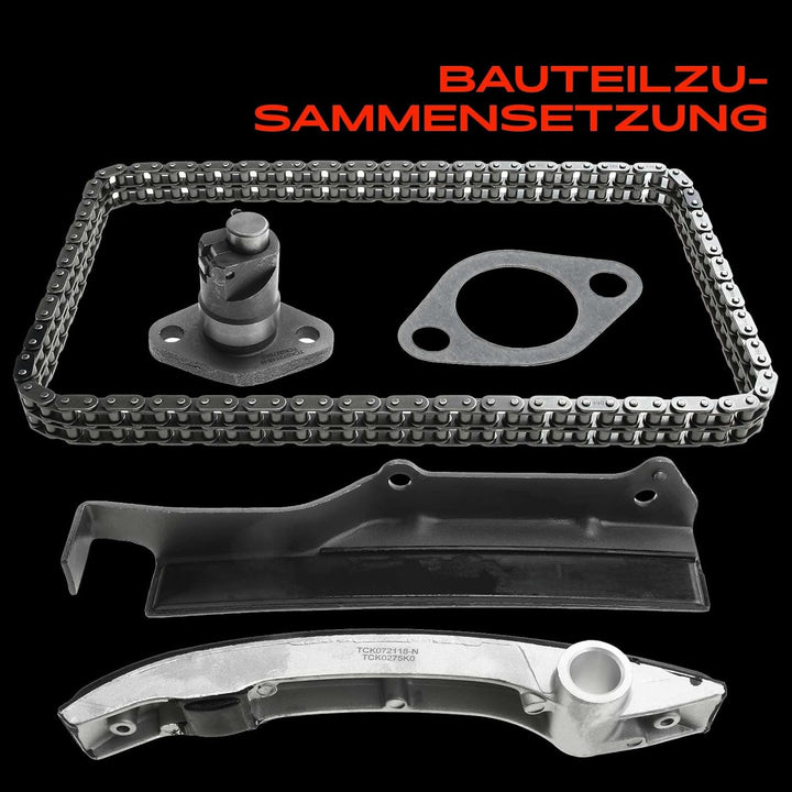 Steuerkettensatz für Pajero II V2W, V3W, V4W 2.8L 1993-1999 TC0275K