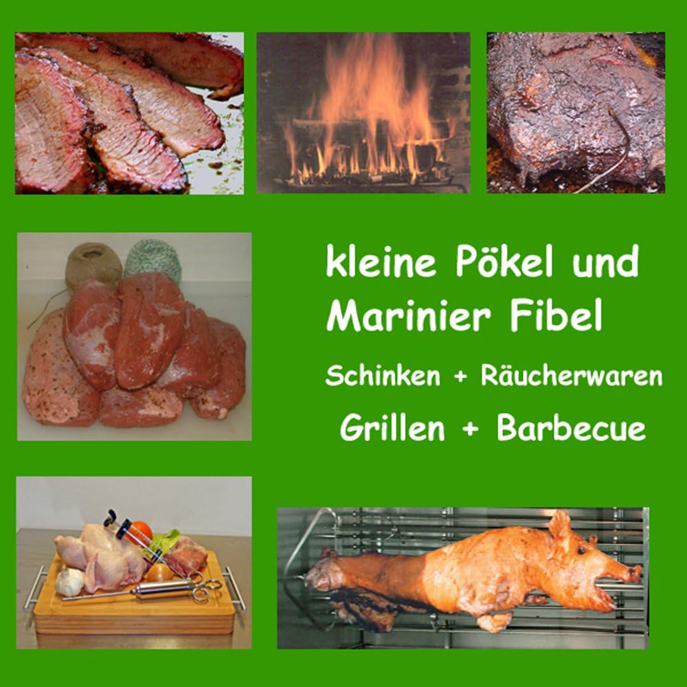Eigenmarke Jumbo - Pökelspritze - Marinadespritze - Lakespritze - Bratenspritze - Barbecue-Spritze a
