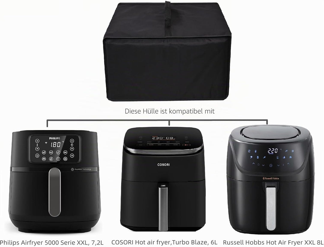 AF-WAN hitzebeständige, wasser und staubdichte Heissluftfritteuse Abdeckung für Philips Airfryer 500