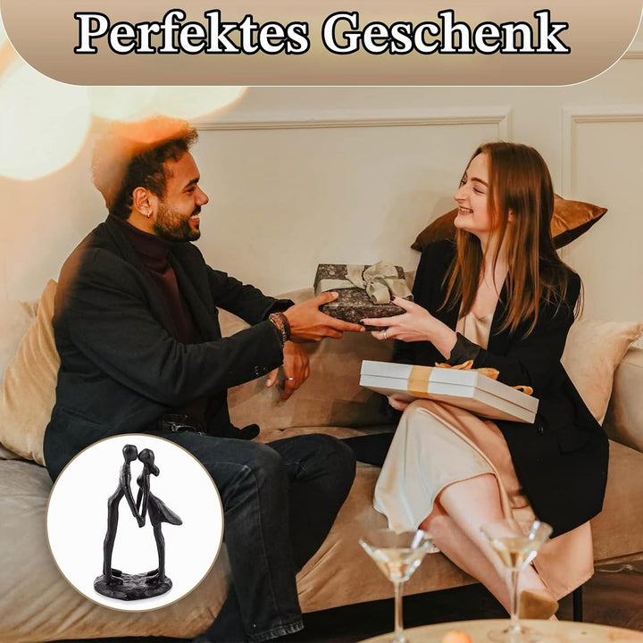 Sziqiqi Hochzeitstag Geschenke für Frauen Männer: Jahrestag Geschenk Kussstil, Kussstil