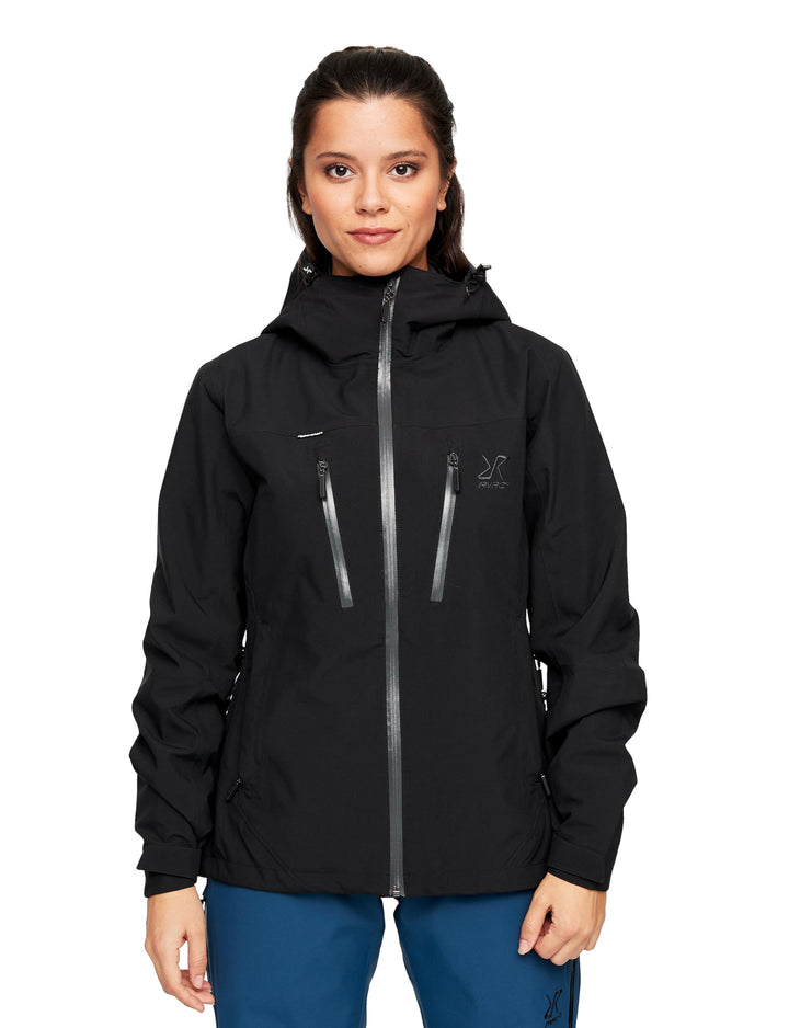 RevolutionRace Silence Proshell 3L Jacket, Damenjacke, belüftete und wasserdichte Jacke für Wanderun