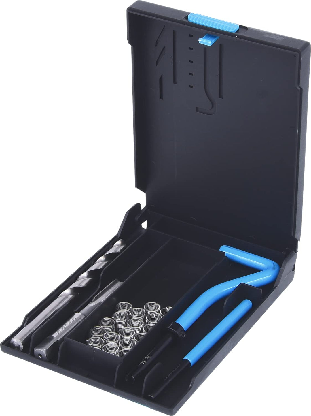 KS Tools 150.6030 Nirostahl Gewinde-Reparatur-Satz M8x1,0x11mm, 24-tlg.