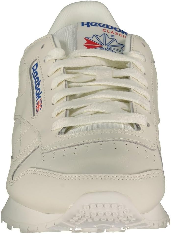 Reebok Unisex Classic LeatherSneaker 34 EU Chalk Vecblu Vecred, 34 EU Chalk Vecblu Vecred