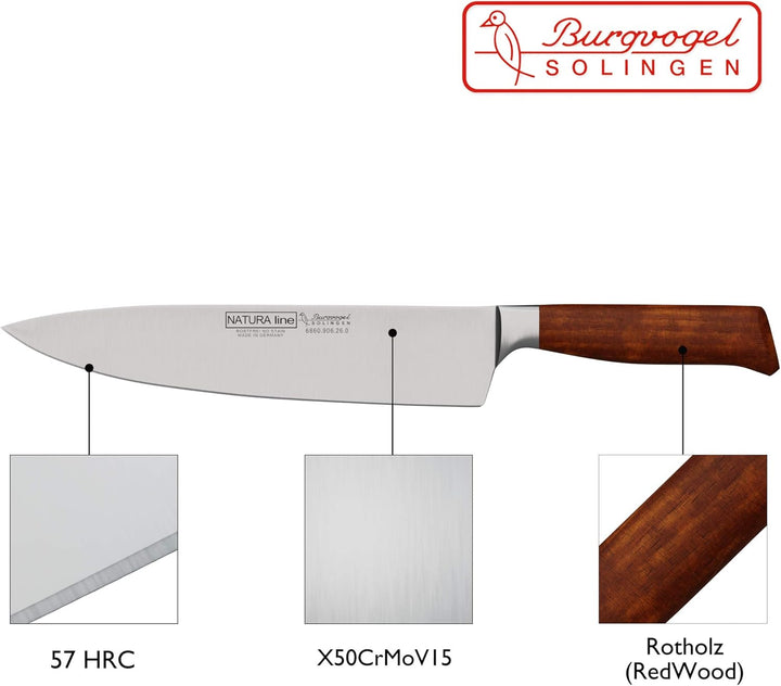 Burgvogel Kochmesser, Natura Line, 6860.906.26.0, Klingenlänge: 26 cm