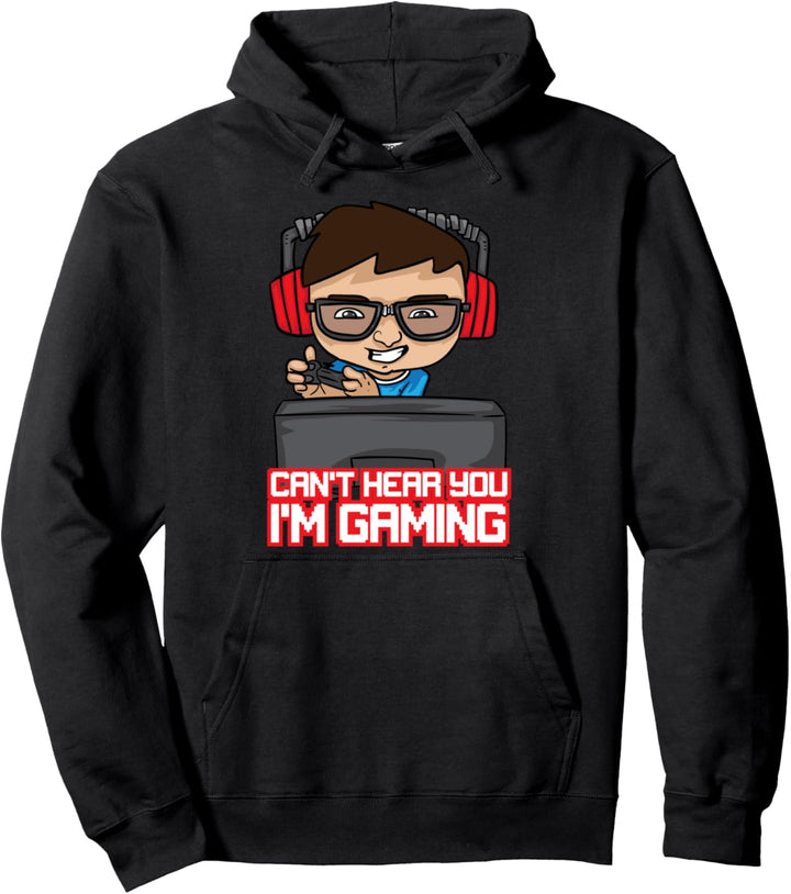 Can't Hear You I'm Gaming - Geschenkidee Gamer Pullover Hoodie