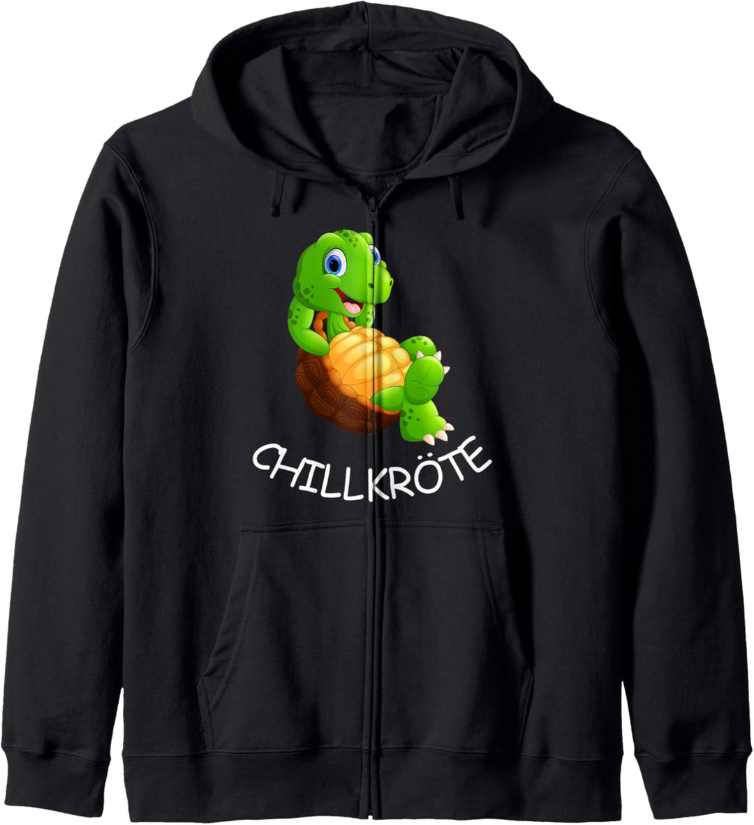Lustige Schildkröte ChillKröte Chillen Wortwitz Geschenk Kapuzenjacke