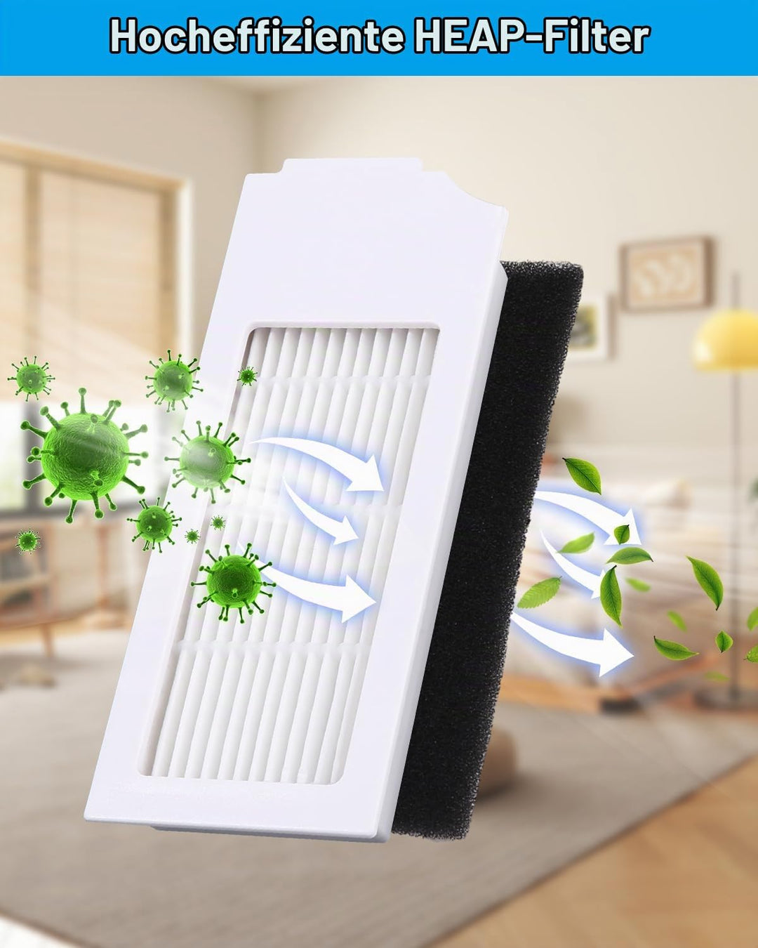 21 Stück Ersatz-Zubehör-Set für Ecovacs Deebot X1 Omni/ X1 e Omni/ X1 Turbo,1 Hauptbürste 1 Schraube