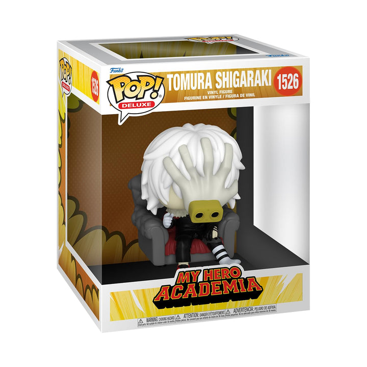 Funko POP! Deluxe: My Hero Academia (MHA) 2 - Tomura Shigaraki in Chair - Vinyl-Sammelfigur - Gesche
