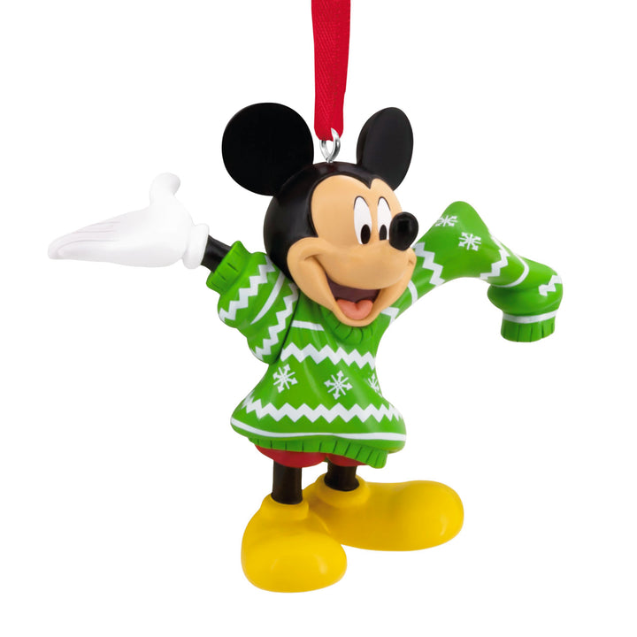 Hallmark Micky Maus und übergrosser Pullover Ornament Disney Baumschmuck Disney Hängende Ornament Hä