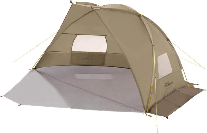 Jack Wolfskin Unisex – Erwachsene Beach Shelter III Strandmuschel, White Pepper, ONE Size Einheitsgr
