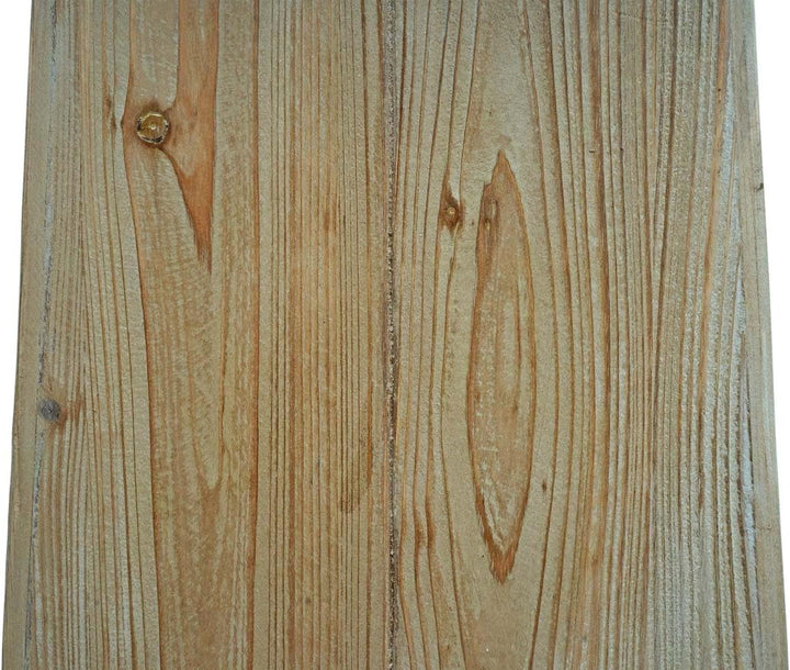 Barhocker HWC-L76, Barstuhl Tresenhocker, Industrial Massiv-Holz MVG-Zertifiziert, Natur mit Metall-