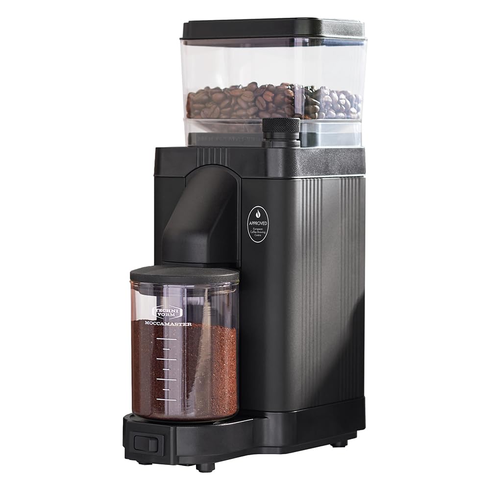 Moccamaster KM5 Kaffeemühle, Filterkaffee, Matt Black, Matt Black