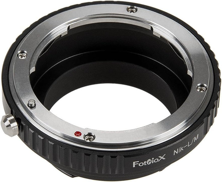 Fotodiox Lens Mount Adapter Compatible with Nikon F-Mount Lenses on Leica M-Mount Cameras