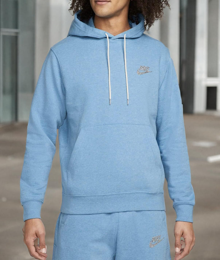 Nike Herren Sportswear Fleece Pullover Hoodie Dutch Blue XXL, Dutch Blue, XX-Large
