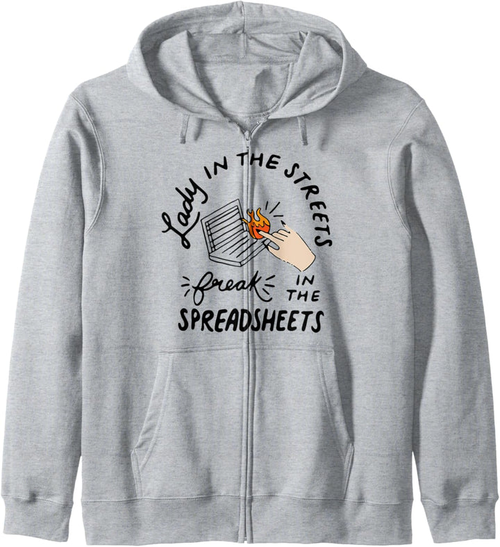 Lady in the Streets Freak in the Spreadsheets, Kapuzenjacke