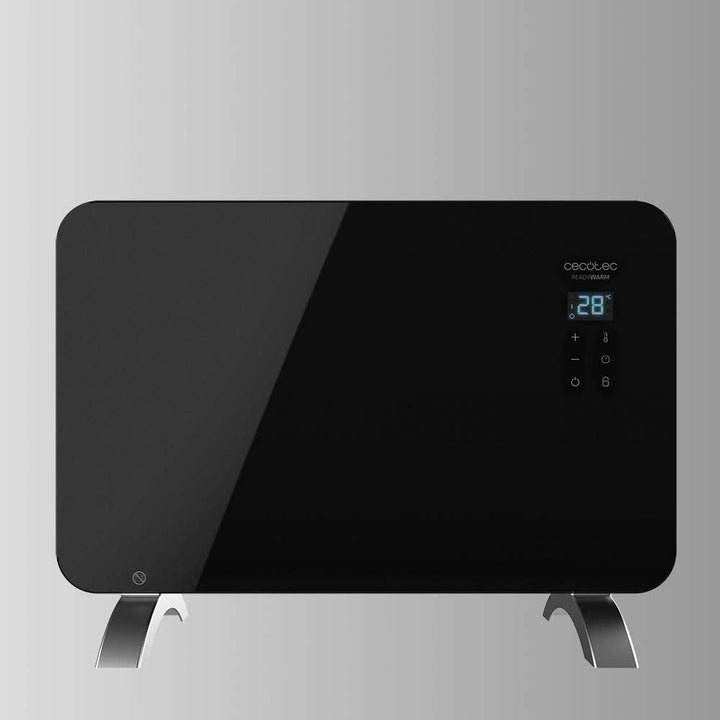 Cecotec Heizkonvektor mit Glasplatte Ready Warm 6670 Crystal Connection. 1000W, WiFi-Steuerung, eins