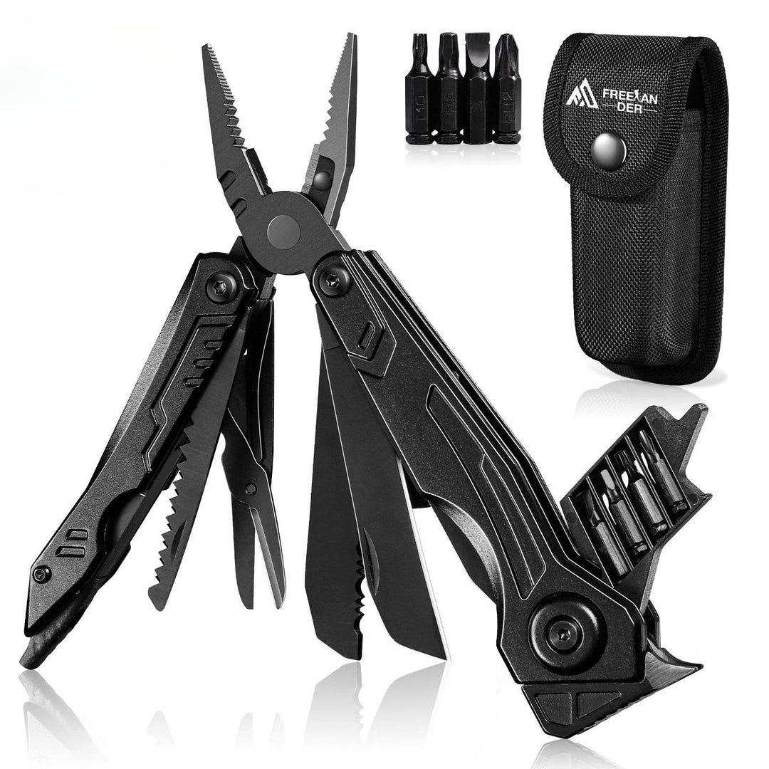 Freelander 21 in 1 Faltbares Multitool Werkzeug - Zange Mit Taschenmesser, Säge, Schraubendreher Bit