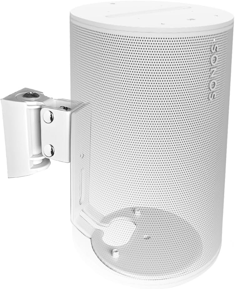 EMAQUIN Wandhalterung für Sonos Era 100 Lautsprecher (Schwenkbar und neigbar,kompatibel mit Sonos Er