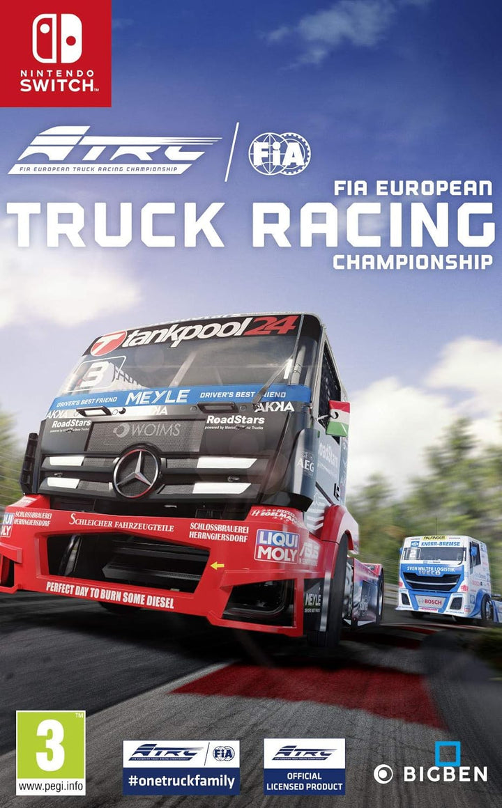 Nintendo Switch FIA European Truck Racing Championship NL/FR