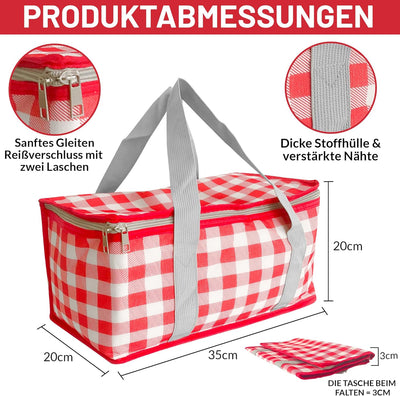 Einkaufstasche faltbar Auro Kühlbox gefriertasche Cooling Bag tiefkühltasche kühlbox Auto kühl Tasch