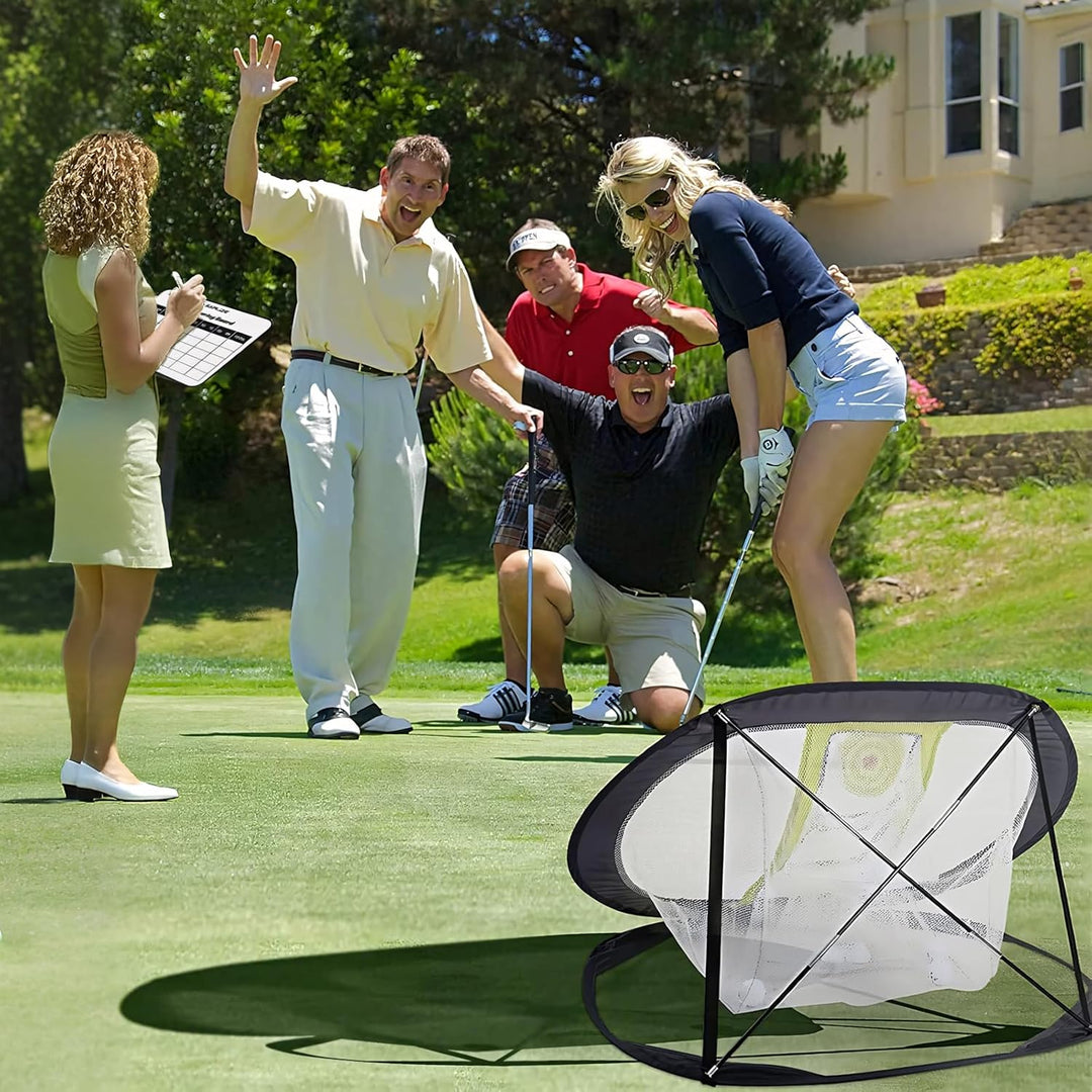 SAPLIZE Ultra-stabiles Golf Chipping Net, Indoor/Outdoor Golfziel Zubehör für Hinterhof Genauigkeit