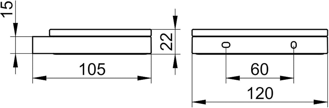 Keuco 11155009000 Edition 11 Echtkristall-Seifenschale