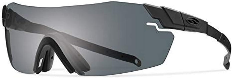 SMITH PMEPCGYIGBK Schwarze Rahmen-graue Objektiv-Schild-Sonnenbrille der Männer