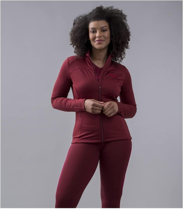 Kingsland Damen Fleecejacke KLOlyvia S burgundy, S burgundy