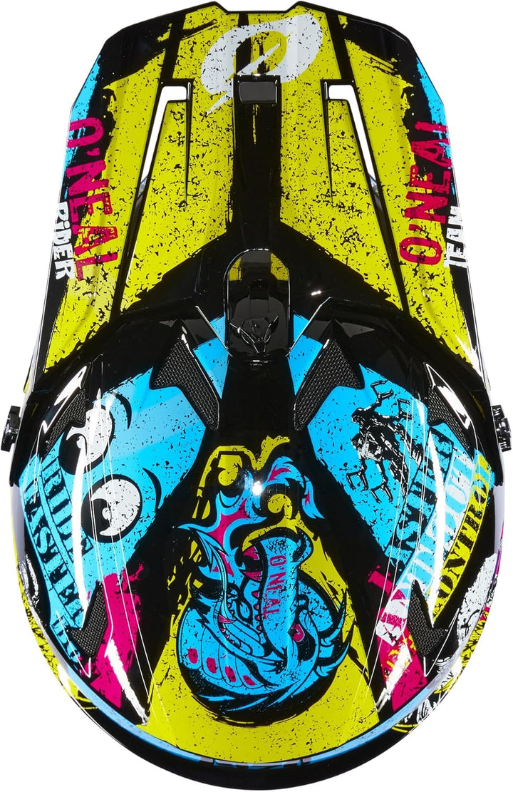 O'NEAL SONUS Helm SOLID Grau/Rot M Multi, M Multi