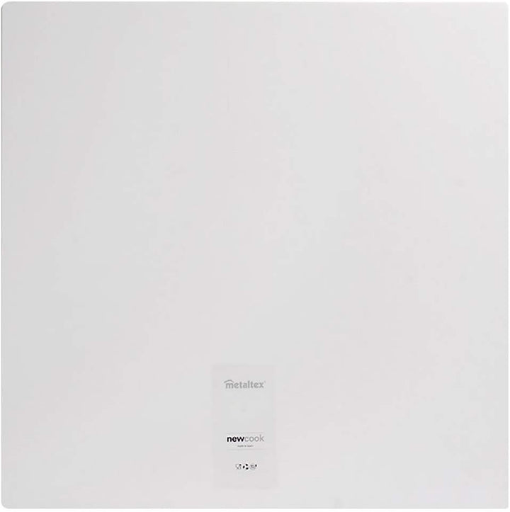 METALTEX - Professionelles Küchenbrett CUT&SERVER 40 x 40 x 1,5 cm, Weiss