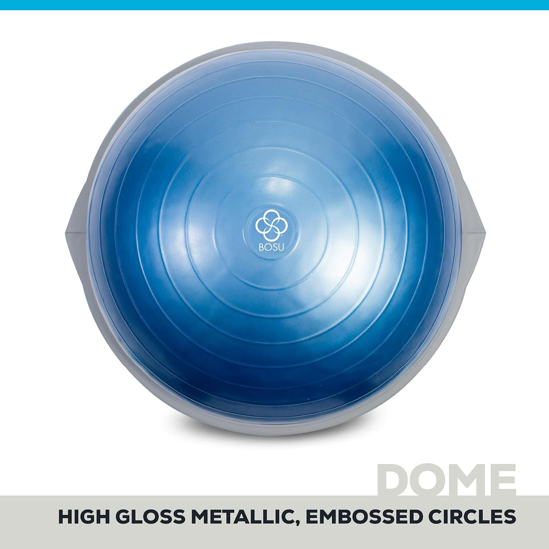 BOSU Pro Multifunktionaler Trainingsball für Zuhause, Fitnessstudio, Ganzkörper-Balance, Krafttraine