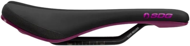 SDG Components Bel-Air V3 Lux-Alloy Mountain Bike Saddle Saddle, 260 x 140mm, Unisex, Road Gravel Bi