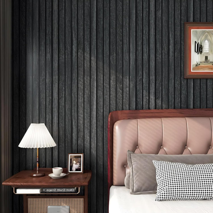 EPS Wandpaneel Lamellenoptik – 50x100 cm – Modern, Leicht, Wärme- & Schalldämmend, DIY Montage – Inn