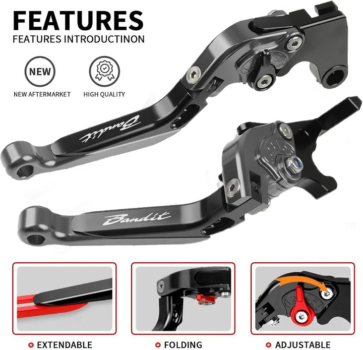 for Suzuki GSF Bandit Ls-grau/Schwarz, Ls-grau/Schwarz