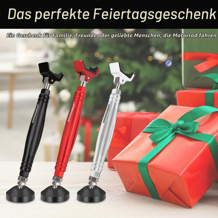 JFG RACING Motorrad-Radständer Nachrüstung, tragbar, vorne, hinten, Radständer, Paddock-Ständer, Ket