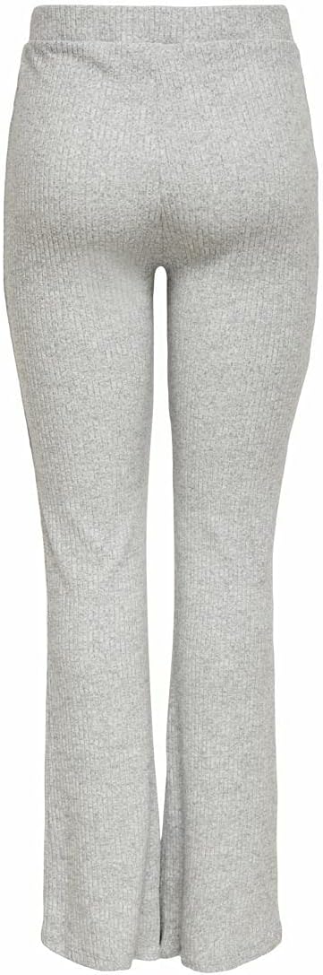 ONLY Female Hose Ausgestellte MLight Grey Melange